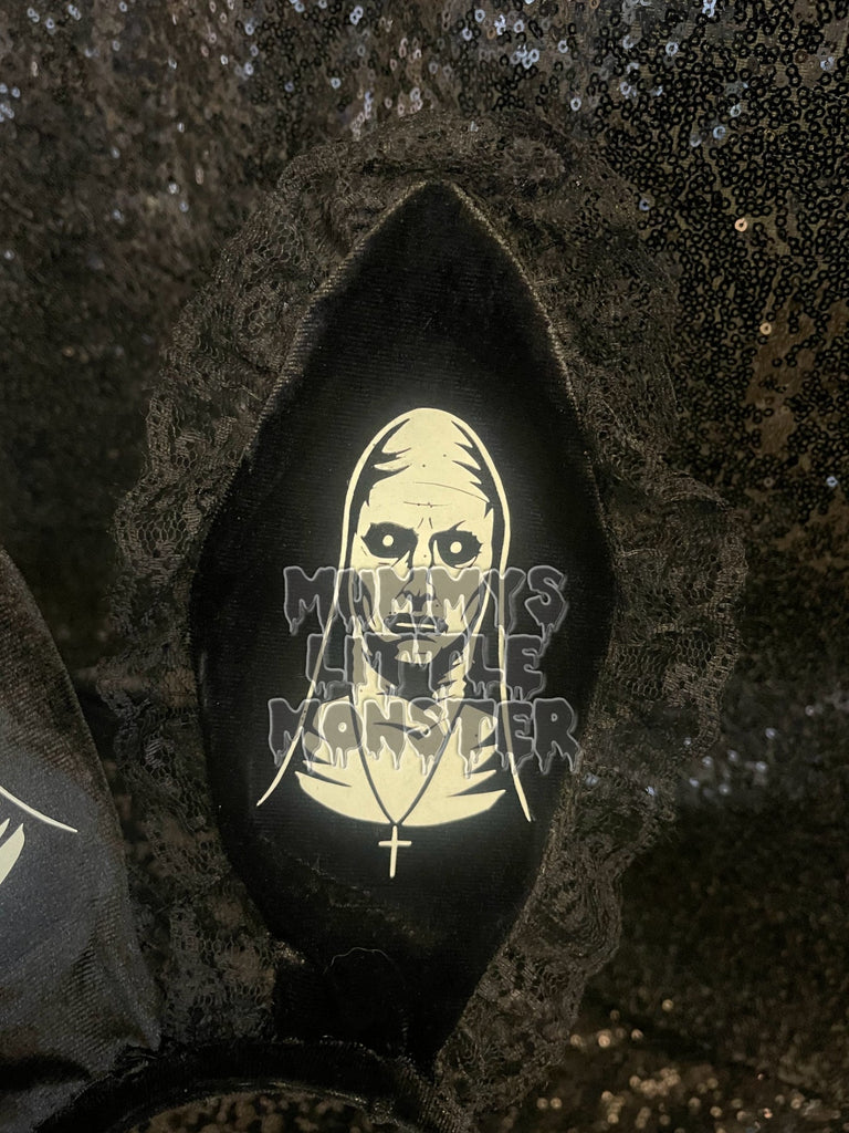 Lace Trim Spooky Easterween Ears - Option 1