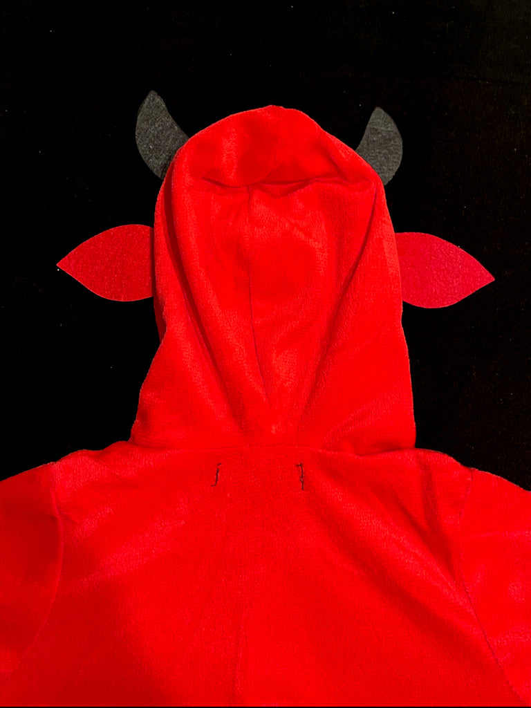 Mummy's Lil Devil Zip Up Bodysuit