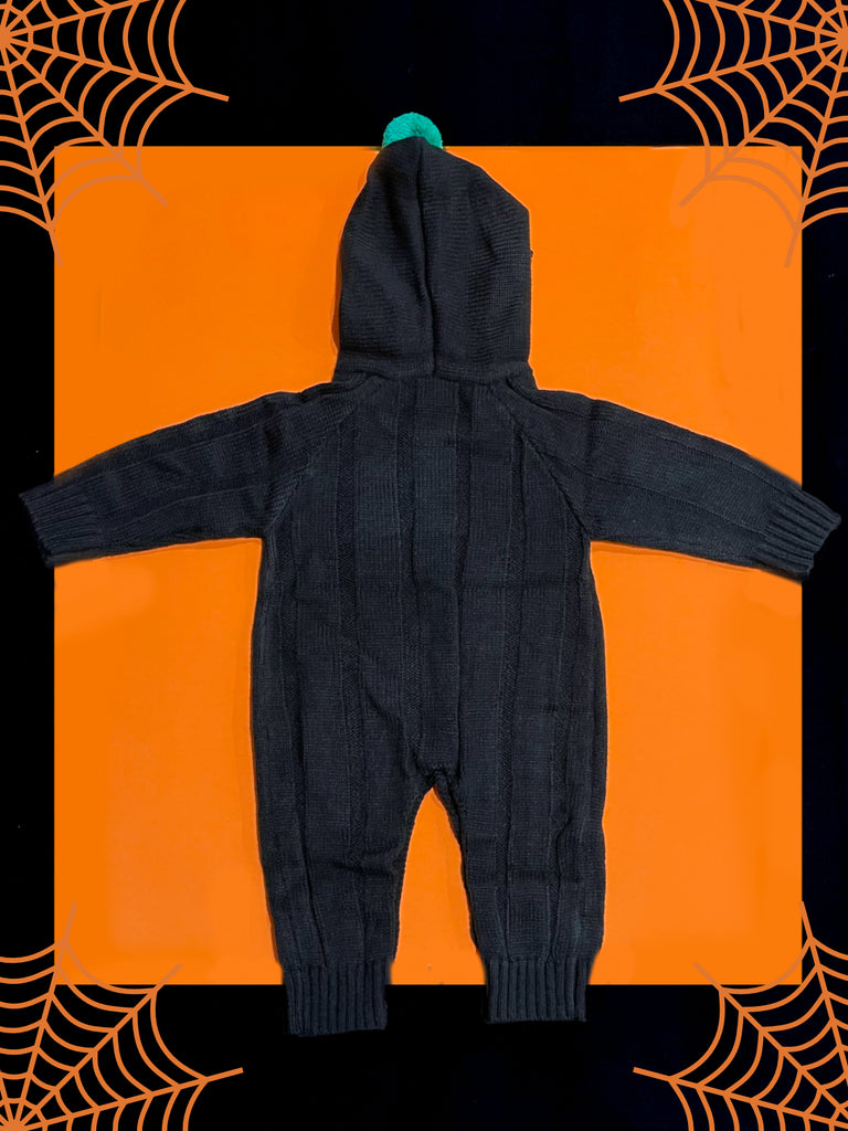 Trick Or Treat Jack-O-Lantern Knit Bodysuit